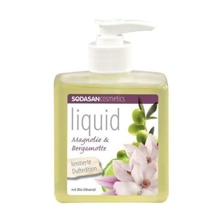 SODASAN Mydło w płynie Magnolia-Bergamotka 300ml